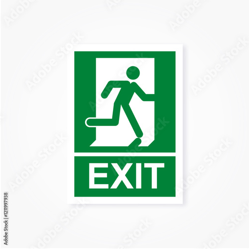 exit sign for your wall