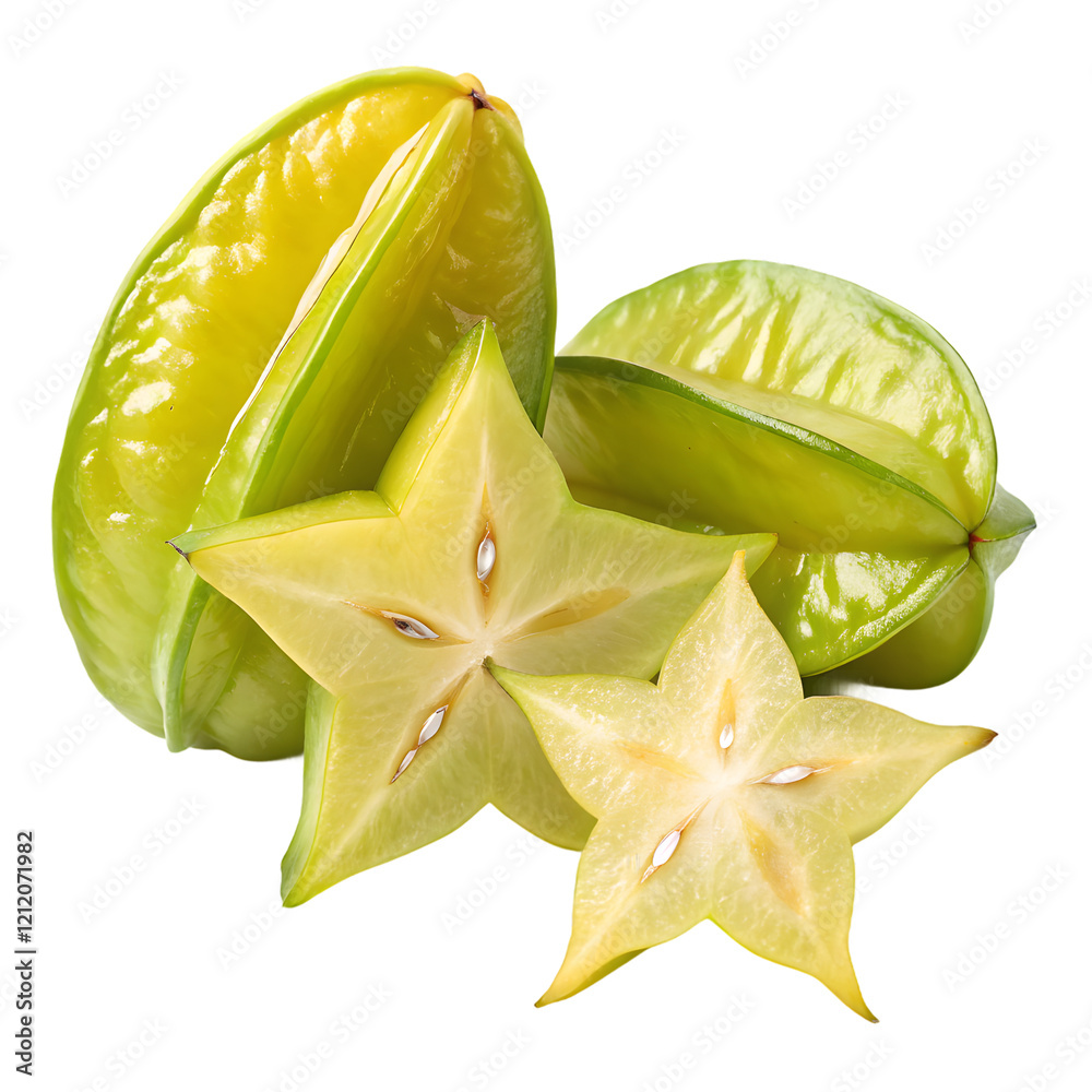 Fototapeta premium starfruit Delights: Fresh & Juicy Collection
