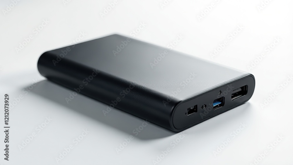 Power Bank Realistic Product Photography - High-Quality Images