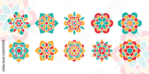 mandala colorfull