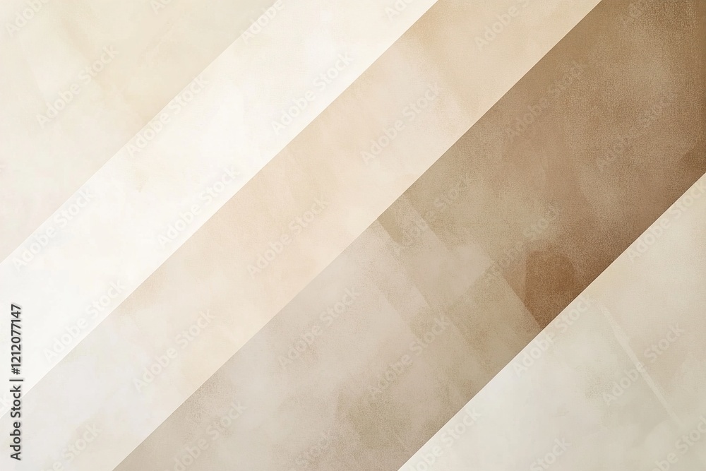 Fototapeta premium This background features a smooth gradient that transitions from warm sandy hues to cool beige tones. The minimalist design offers ample space for text and enhances elegance