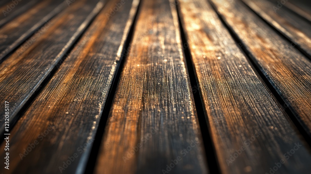 Rustic wooden planks background, outdoor setting, sunlight Rustic wooden planks background, outdoor setting, sunlight