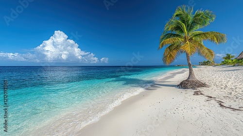 Palm Tree Paradise  A Tropical Beach Escape