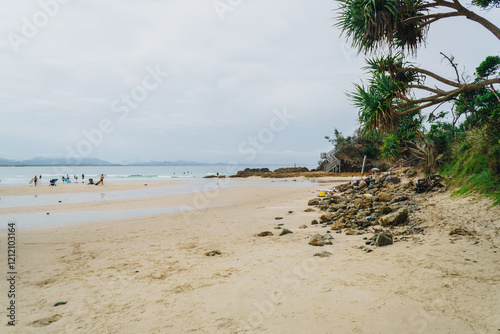 The pass view point in Byron Bay, NSW, Australia photo