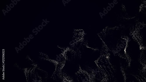 Abstract Particles Background Loop