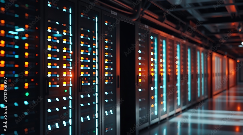Modern Database and Data Center Room – High-Tech Storage and Management Solutions, database, data center room, modern data center, server room Modern Database and Data Center Room – High-Tech Storage and Management Solutions, database, data center room, modern data center, server room