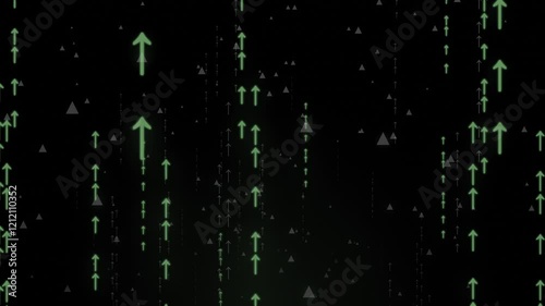 abstract background. A lot of arrows are going up. background for stock market analytics