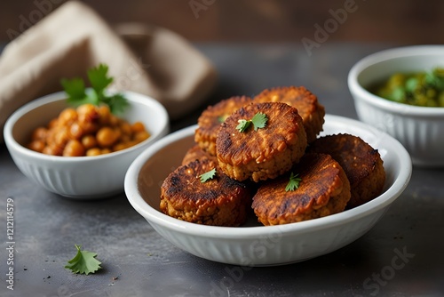 Chana Tikki Dish