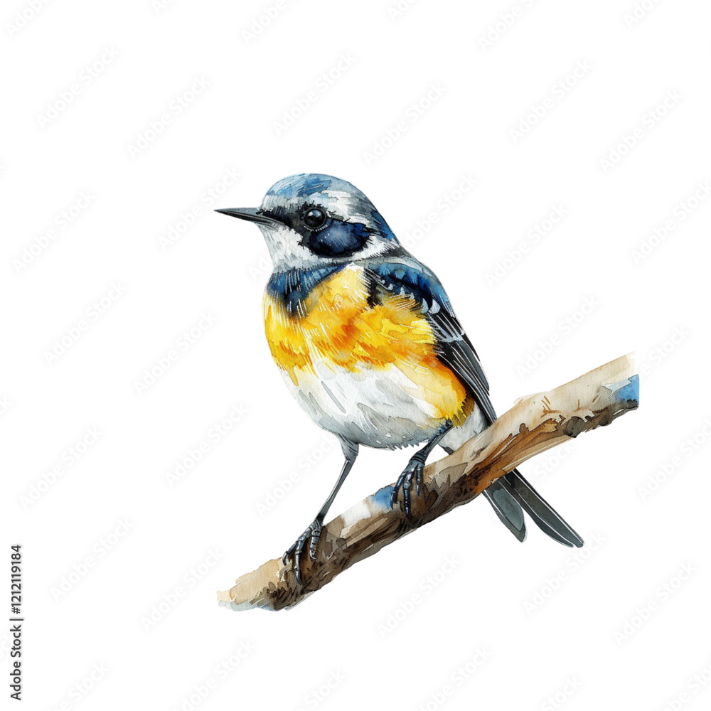 Fototapeta premium Bird Clipart Vector Illustration - Vibrant and Detailed Design