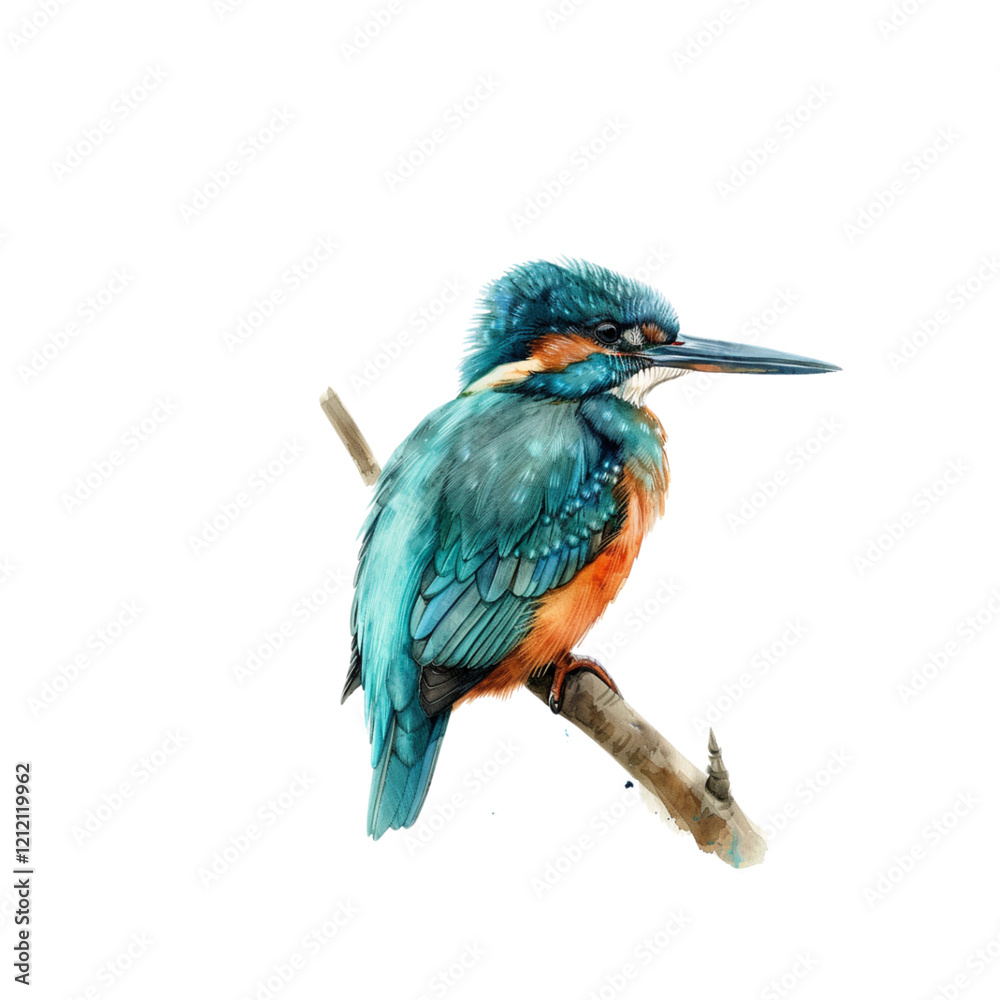 Obraz premium Bird Clipart Vector Illustration - Vibrant and Detailed Design