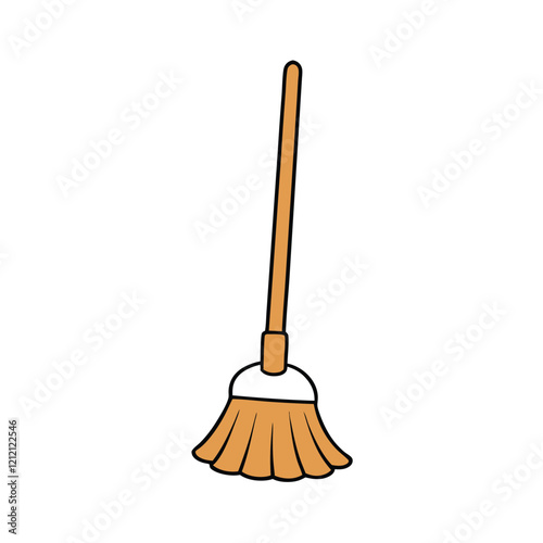 mop vector illustration