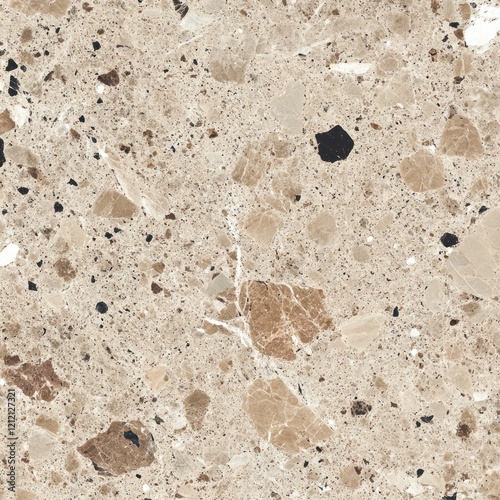 Beige speckled stone texture.