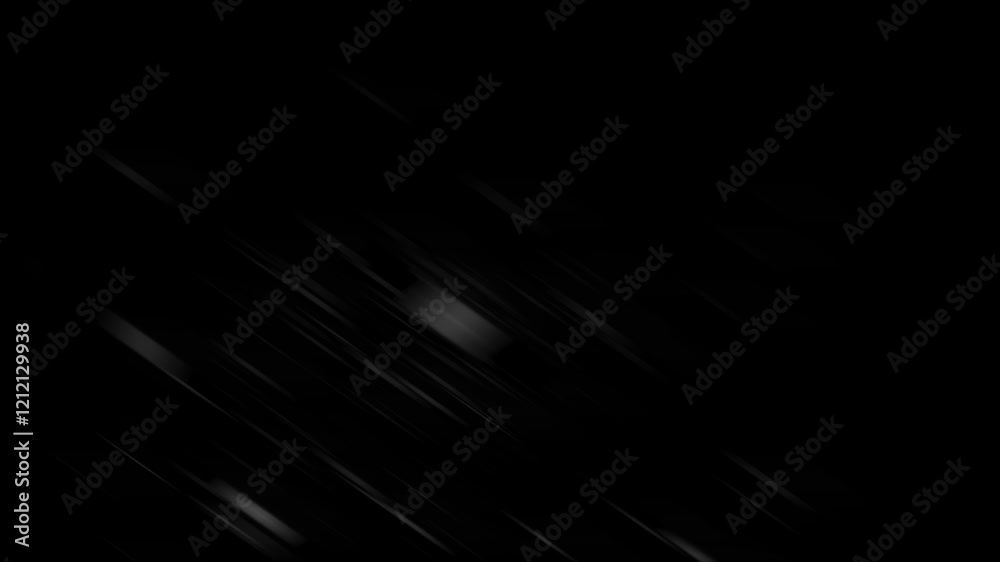 White blur small particles moving in zig zag order in slow motion 4k footage, Small particles animation footage, background overlays footage bokeh lights