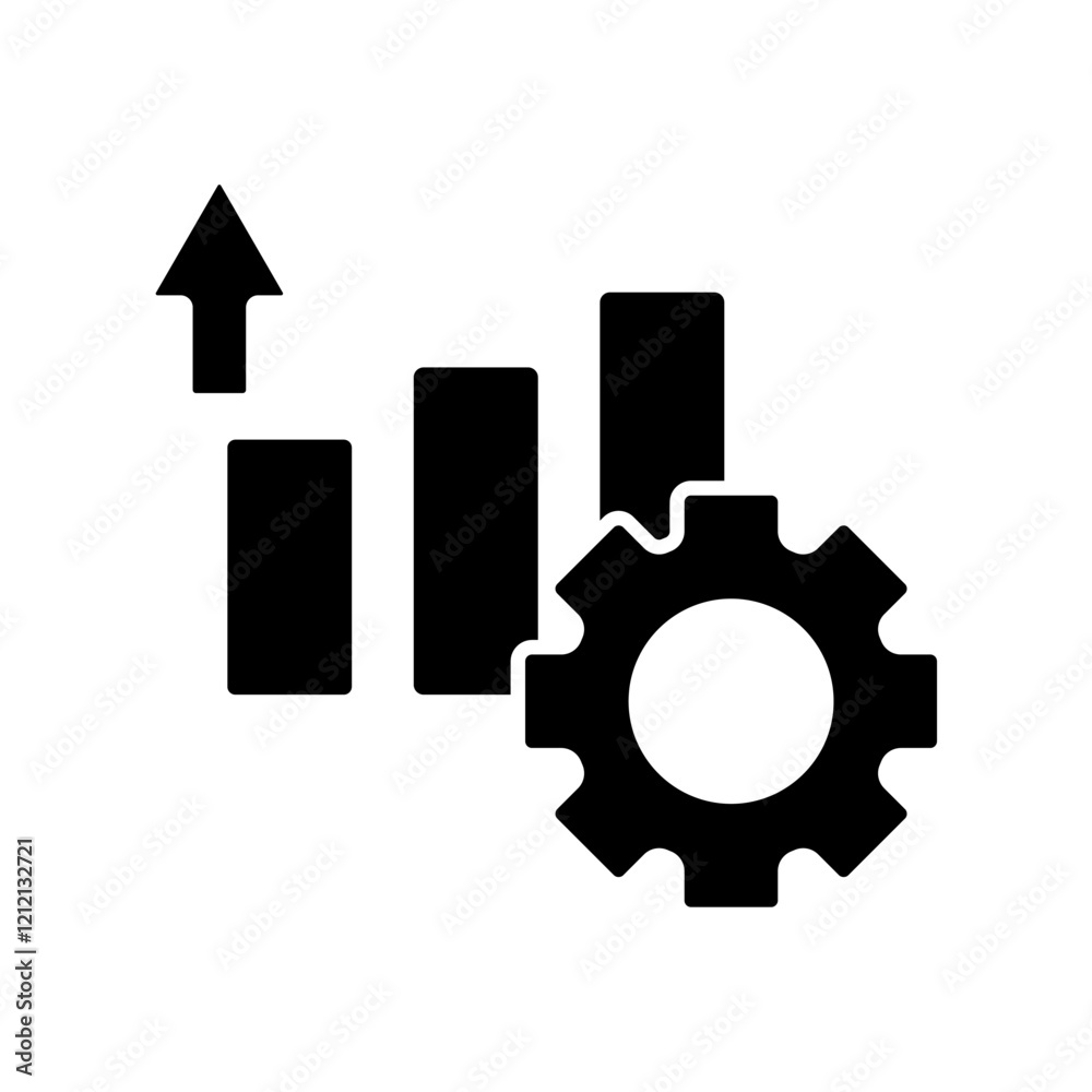 Icon a improve, isolated against a clean background. Icon a improve, isolated against a clean background.