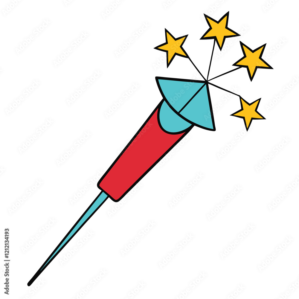 Fireworks vector illustration Fireworks vector illustration