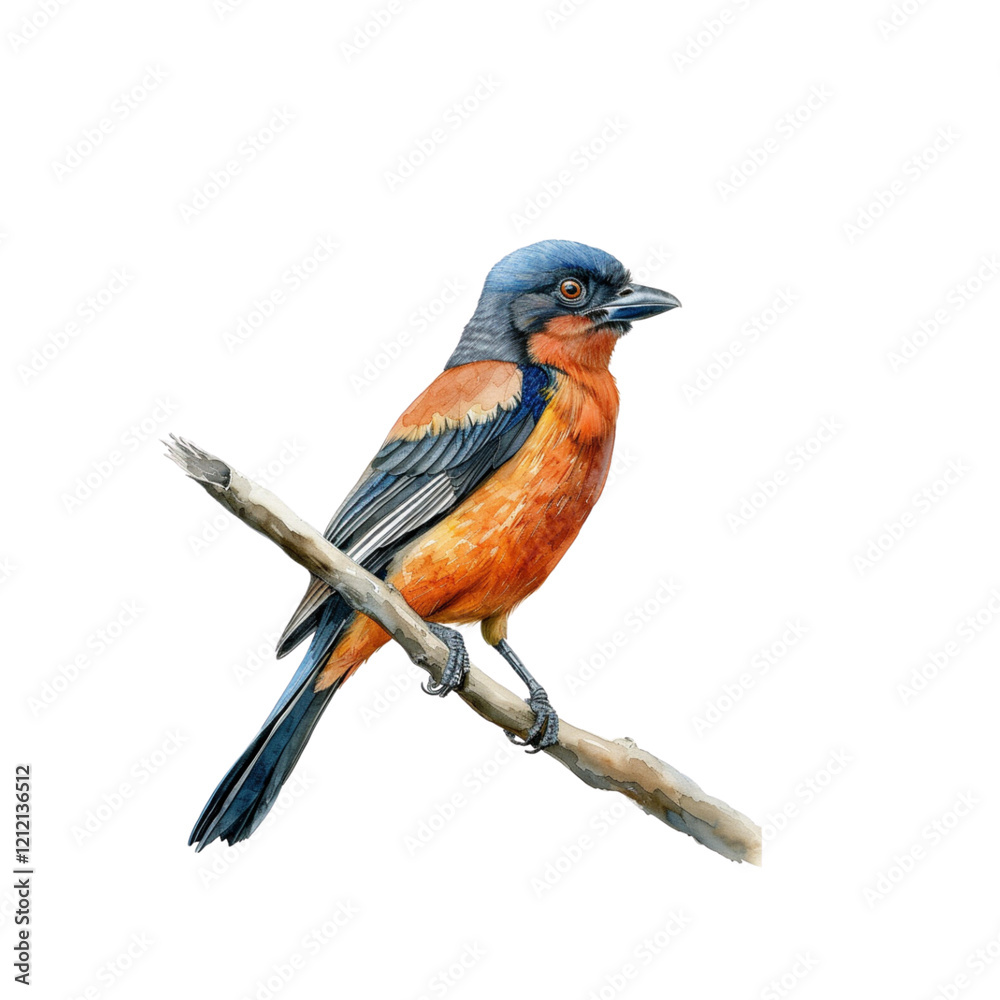 Fototapeta premium Bird Clipart Vector Illustration - Vibrant and Detailed Design