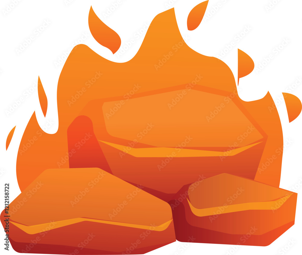 Glowing embers burning with intense heat and orange flames, creating a cozy and warm atmosphere Glowing embers burning with intense heat and orange flames, creating a cozy and warm atmosphere