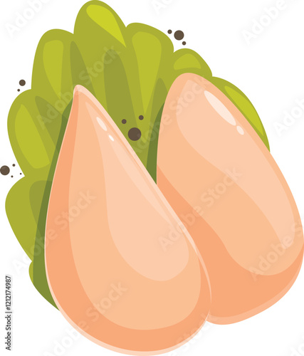 Two fresh, skinless chicken fillets rest on a bed of vibrant wasabi, ready for a unique culinary experience