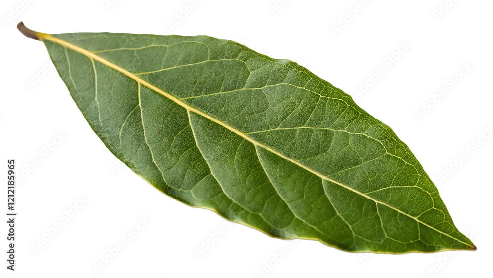 Single bay leaf isolated on white background Single bay leaf isolated on white background