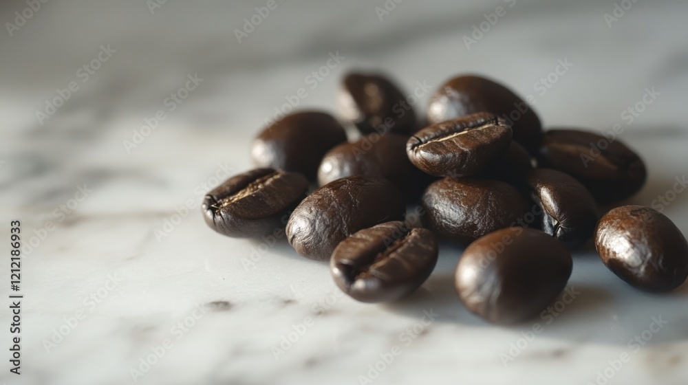 Monsooned Malabar coffee beans captured with emphasis on their unique aging process. Monsooned Malabar coffee beans captured with emphasis on their unique aging process.