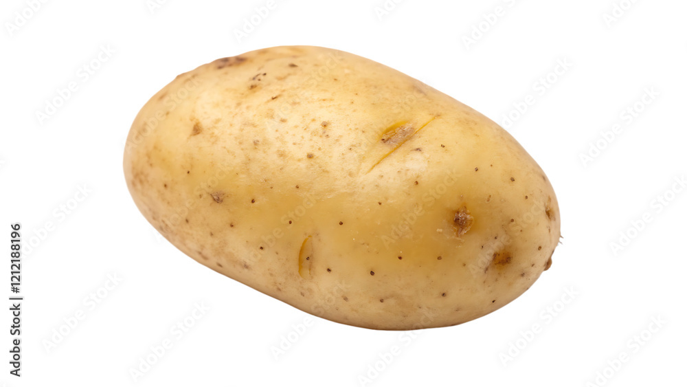 Small potato isolated on white background Small potato isolated on white background