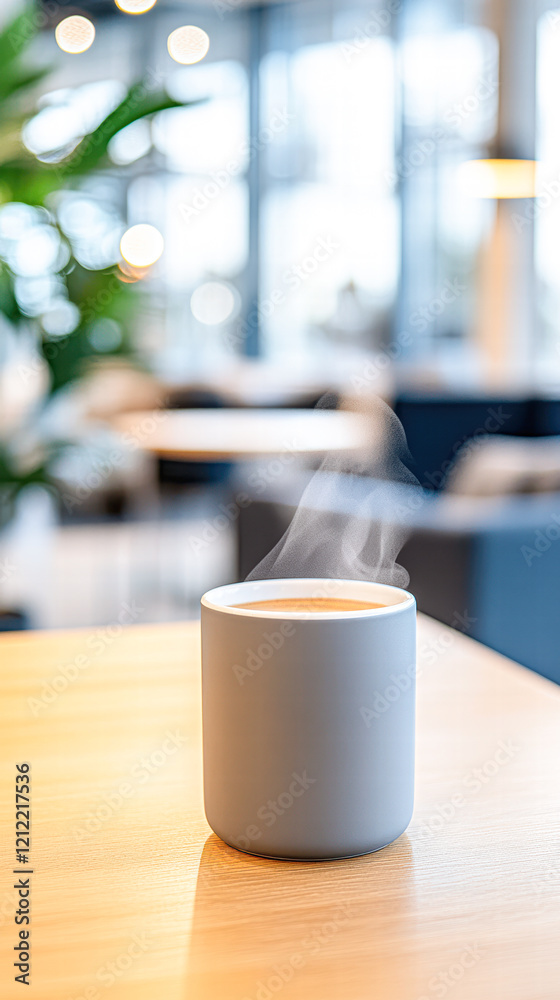 Enjoying a warm coffee moment cozy home setting lifestyle image bright atmosphere close-up view Enjoying a warm coffee moment cozy home setting lifestyle image bright atmosphere close-up view