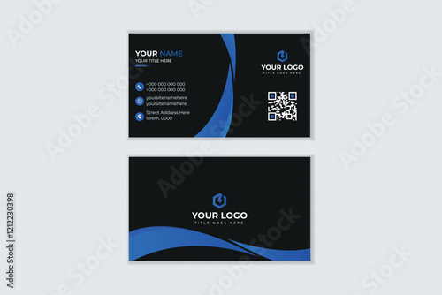 Creative modern name card and business card