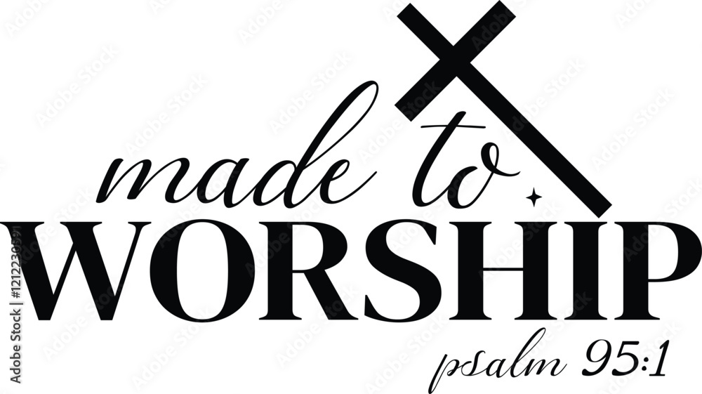 Fototapeta premium Christian Svg Design
