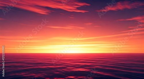 A vibrant tropical sunset juice theme with oranges, pinks, and purples, AI Generated photo