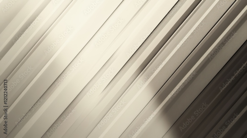 Fototapeta premium Dynamic Lines of Light and Shadow in Abstract Form, Digital Art, Contemporary Space, Modern Aesthetics, Artistic Perspective