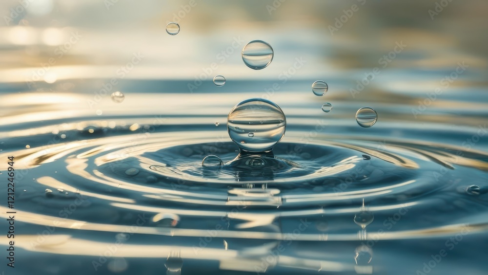 drops of water, bubbles rising from the water, water drops on a glass drops of water, bubbles rising from the water, water drops on a glass