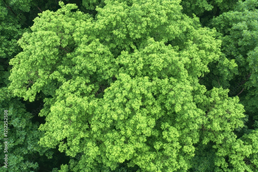Aerial view lush green forest canopy, summer foliage, nature background, eco-texture Aerial view lush green forest canopy, summer foliage, nature background, eco-texture