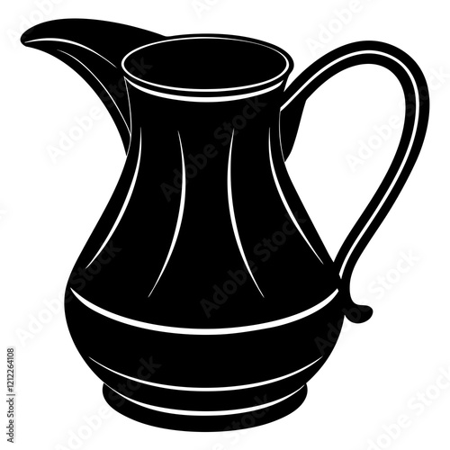 antique copper jug