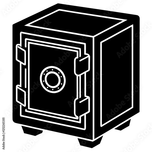 bank safe with combination lock