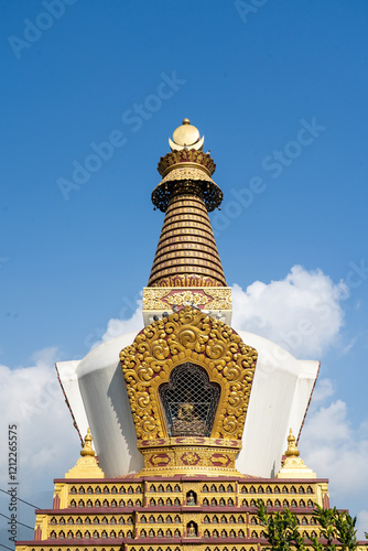 The oldest shrine complex in the Kathmandu Valley, Swayambhunath Temple (sometimes called the Monkey Temple) was said to have been built over 2,000 years ago. 24 December 2024, Kathmandu, Nepal.