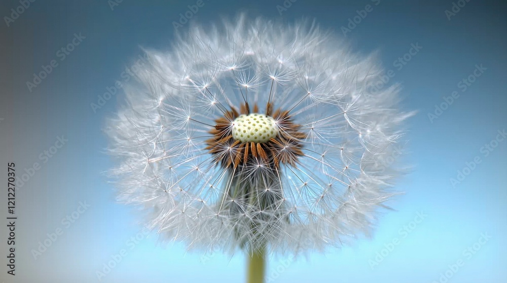 A beautifully detailed close-up of a dandelion seed, focusing on its light, feathery filaments and the delicate, airy structure of its design. A beautifully detailed close-up of a dandelion seed, focusing on its light, feathery filaments and the delicate, airy structure of its design.