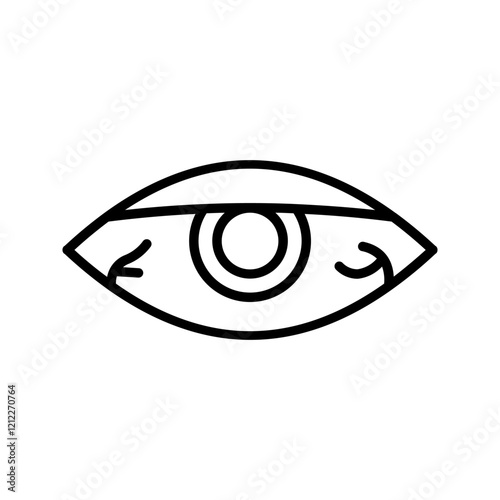 Eye sore icon color editable