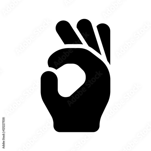 Gesture okay icon color editable