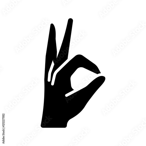Gesture okay icon color editable