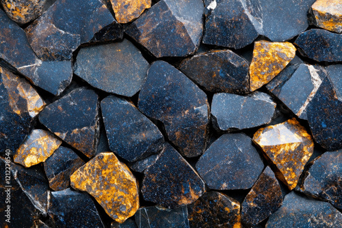 Black Granite Background