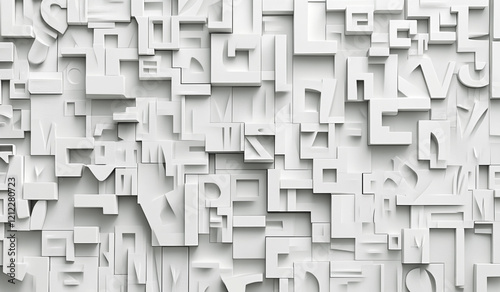 abstract background with made of letters numbers