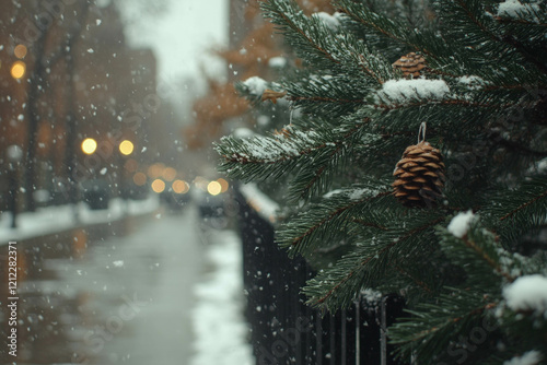 Snowfall Background
