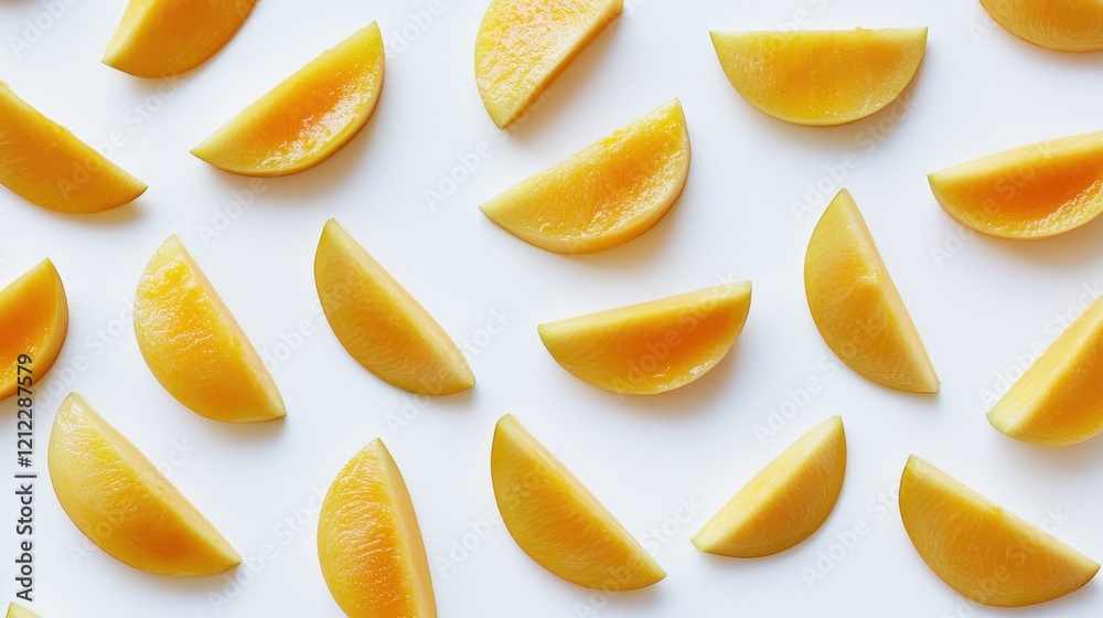 Fresh Mango Slices with Seed Fresh Mango Slices with Seed