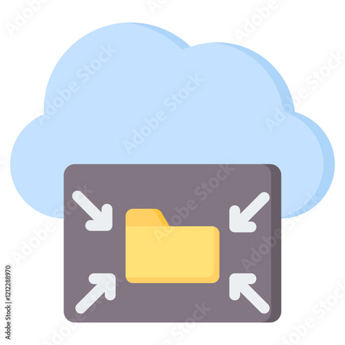 Data Minimization Flat Icon
