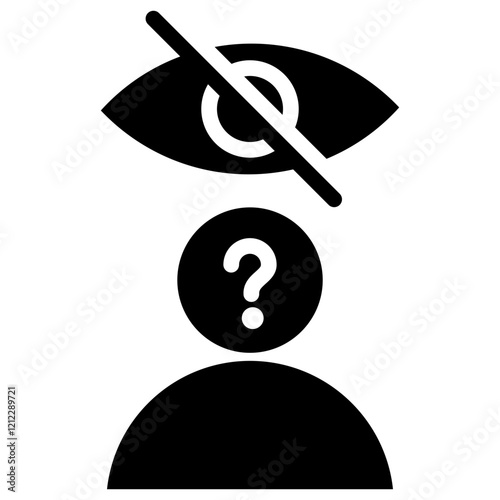Confidentiality Glyph Icon