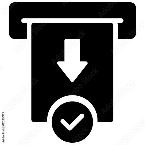 Consent Withdrawal Glyph Icon