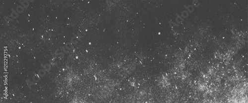New style white and black grunge abstract with scratches and dust black background.