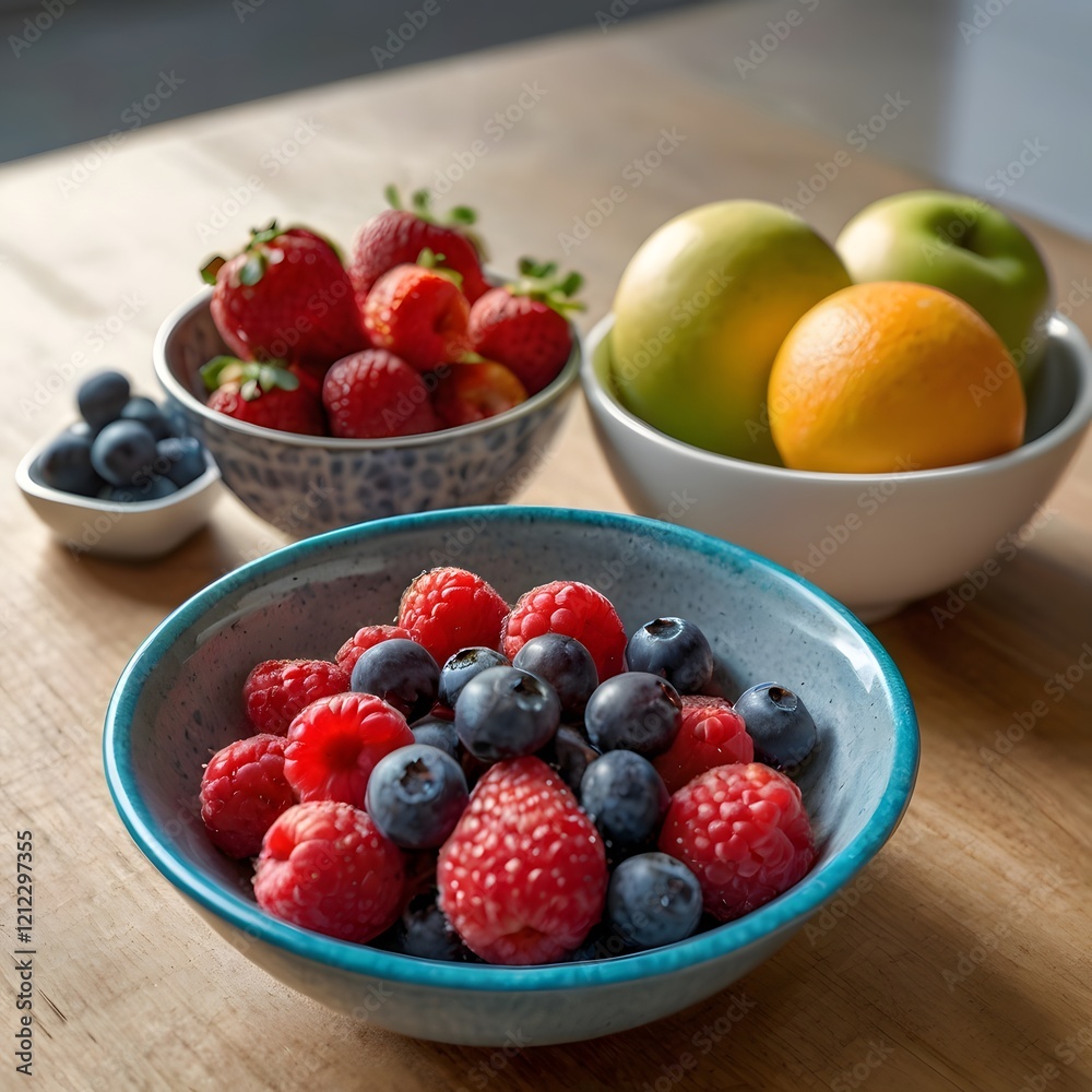 healthy breakfast in a clean kitchen healthy breakfast in a clean kitchen