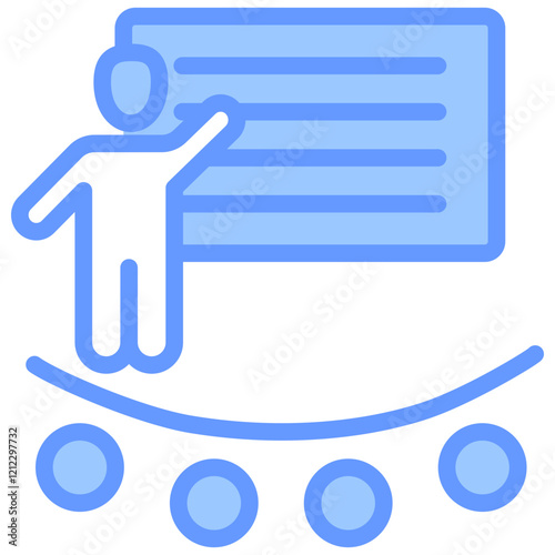 Lectures Blue Icon