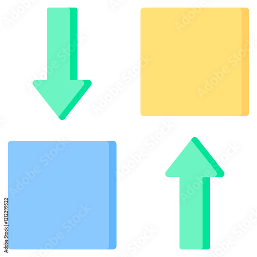 Shift Flat Icon